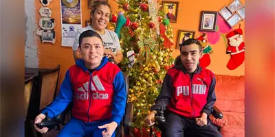 Karmina, y sus dos hijos especiales, pasaron una Feliz Navidad y D&iacute;a de Reyes en Sonora