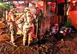 Muere uno de los menores afectados por incendio en la Leandro Valle de Ciudad Obreg&oacute;n