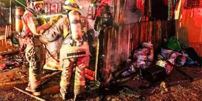 Muere uno de los menores afectados por incendio en la Leandro Valle de Ciudad Obreg&oacute;n