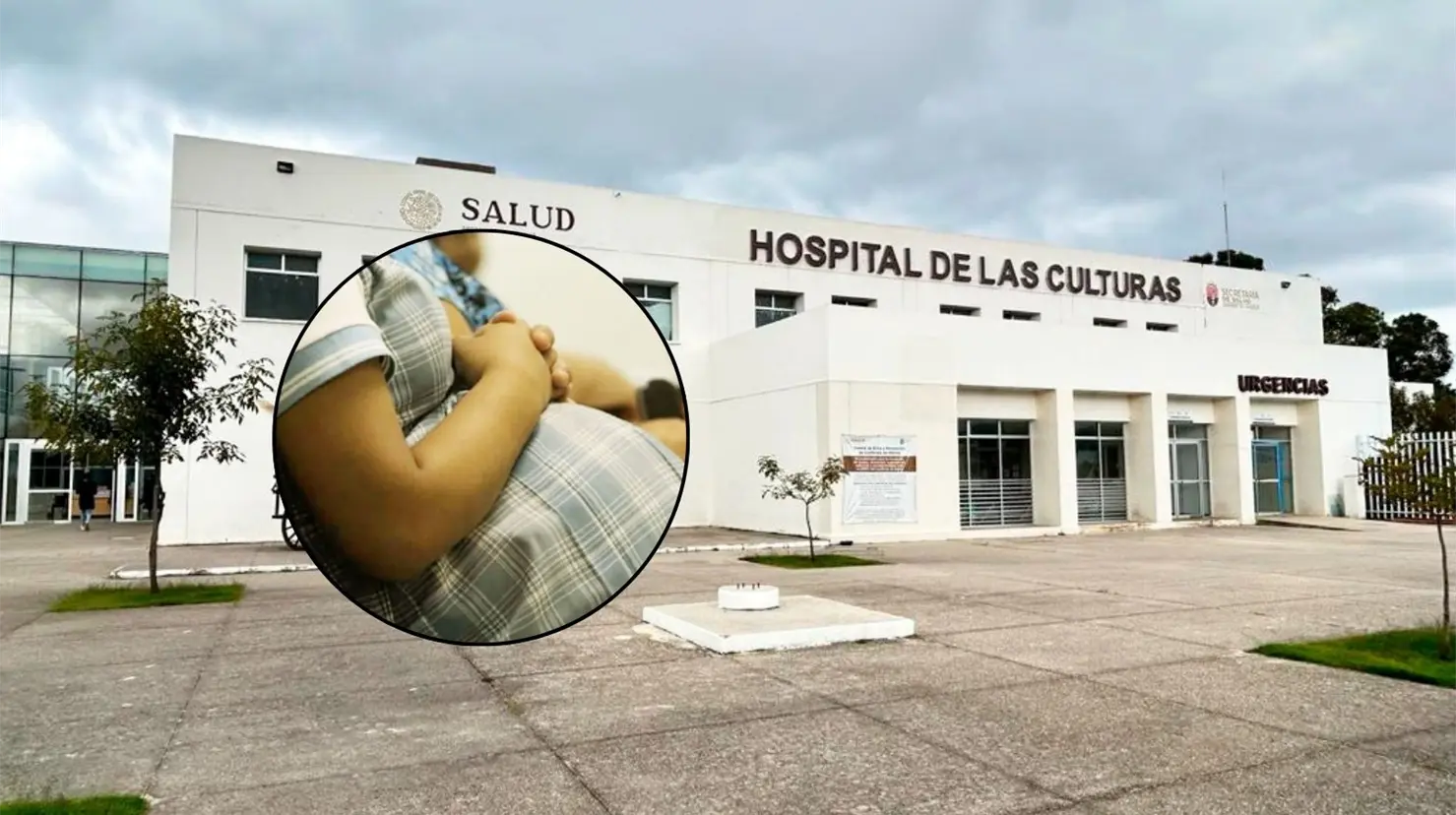 Niña de 10 años lucha por su vida tras dar a luz en Chiapas; el agresor está prófugo