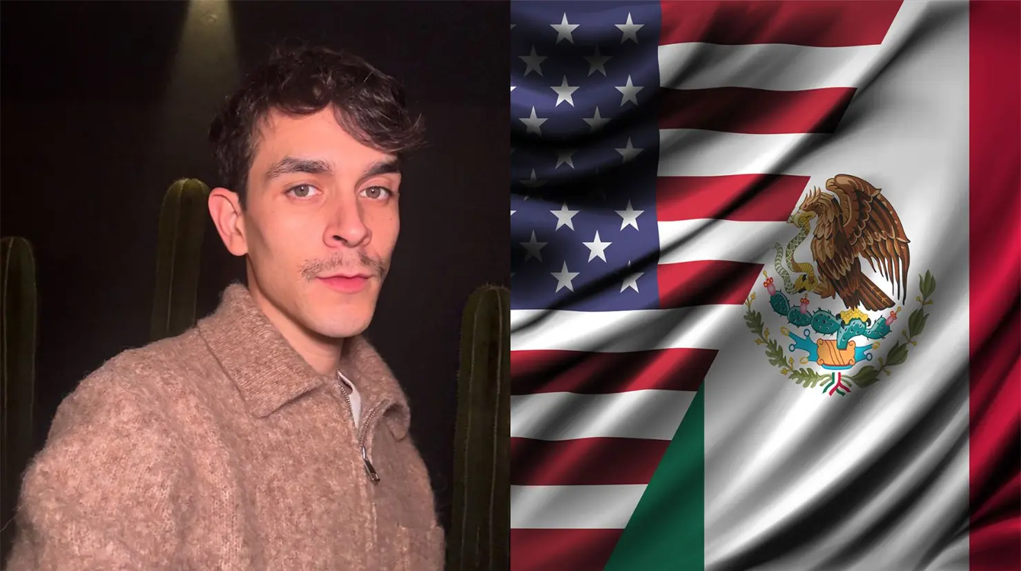 Andr&eacute;s Johnson da su explicaci&oacute;n tras pol&eacute;mica del video sobre la posible invasi&oacute;n de EU a M&eacute;xico