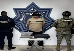 "Cae" presunto extorsionador en pleno Centro de Ciudad Obreg&oacute;n