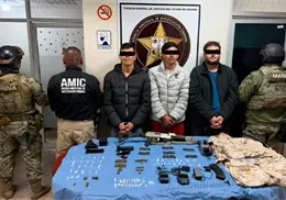 Capturan a tres durante cateos en Estaci&oacute;n Corral