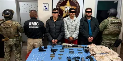 Capturan a tres durante cateos en Estaci&oacute;n Corral