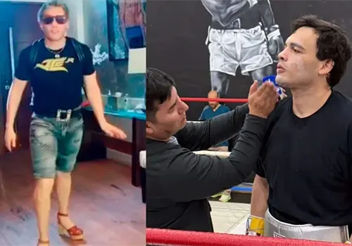 Chávez Jr. reaparece en redes tras salir de prisión y sorprende con su nuevo cambio físico rumbo a su próxima pelea Chávez Jr. reaparece en redes tras salir de prisión y sorprende con su nuevo cambio físico rumbo a su próxima pelea