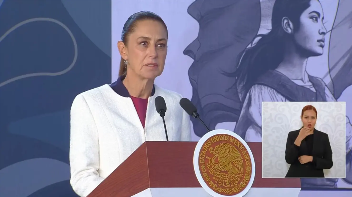 Sheinbaum destaca reducci&oacute;n hist&oacute;rica del 40% en homicidios dolosos en M&eacute;xico; la cifra m&aacute;s baja desde Pe&ntilde;a Nieto