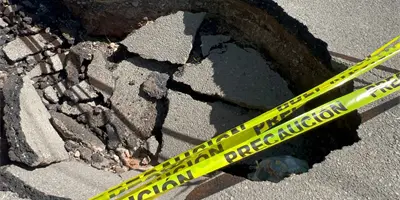 Sigue reparación de hundimientos en Cajeme Sigue reparación de hundimientos en Cajeme