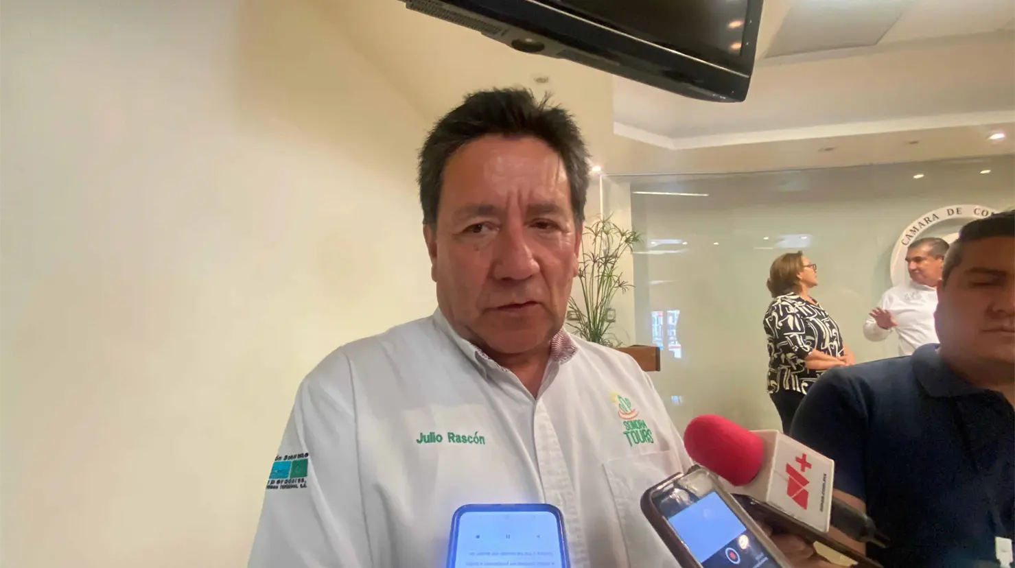 Vicepresidente de Turismo de la Cámara Nacional de Comercio (Canaco) Hermosillo, Julio César Rascón
