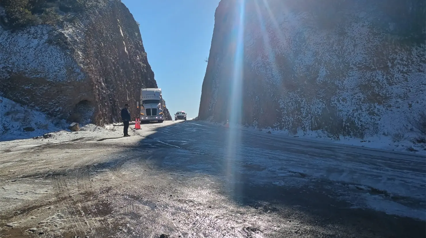 Tramo carretero Agua Prieta – Janos