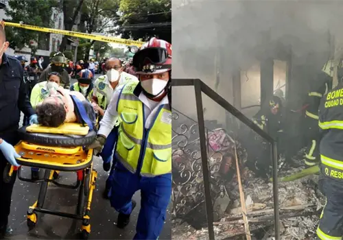 Difunden im&aacute;genes de fuerte explosi&oacute;n por acumulaci&oacute;n de gas en Coyoac&aacute;n, &iquest;hubo lesionados?