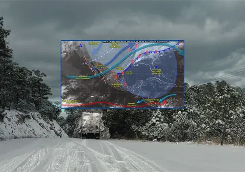 Frente Fr&iacute;o 27 en M&eacute;xico: Aire polar congelar&aacute; a m&aacute;s de 19 estados con temperaturas m&iacute;nimas de hasta -20&deg;C