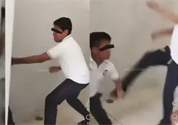 VIDEO | Alumnos golpean a "Betito", un estudiante de talla baja en escuela de Oaxaca, Fiscal&iacute;a investiga el caso