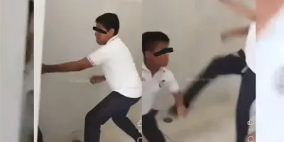 VIDEO | Alumnos golpean a "Betito", un estudiante de talla baja en escuela de Oaxaca, Fiscal&iacute;a investiga el caso