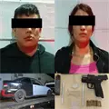 "Caen" dos personas con arma y droga en la capital de Sonora