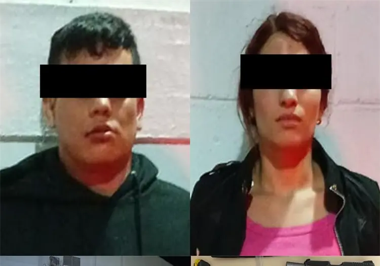 "Caen" dos personas con arma y droga en la capital de Sonora