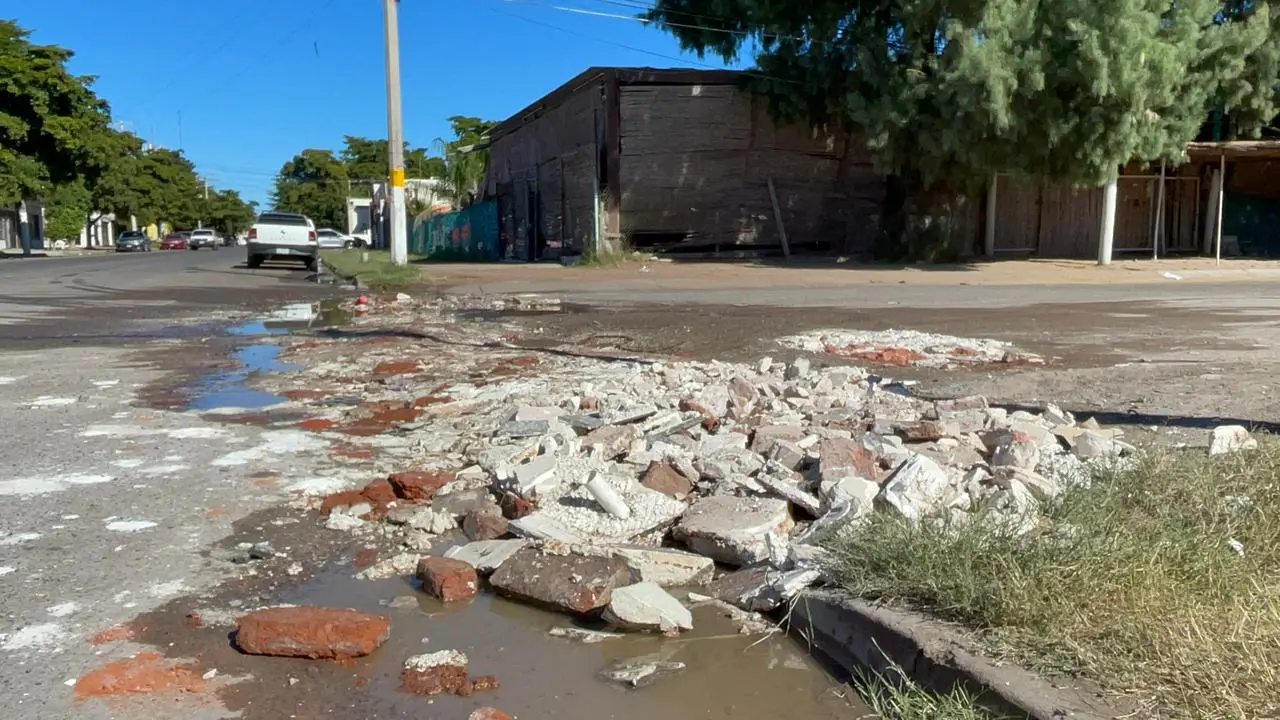 Piden atender crucero intransitable en Ciudad Obreg&oacute;n