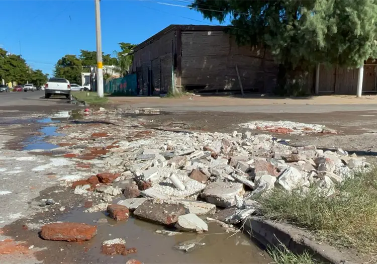 Piden atender crucero intransitable en Ciudad Obreg&oacute;n
