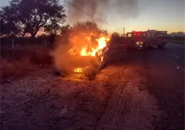 Accidentes e incendios movilizan a Bomberos Navojoa el fin de semana