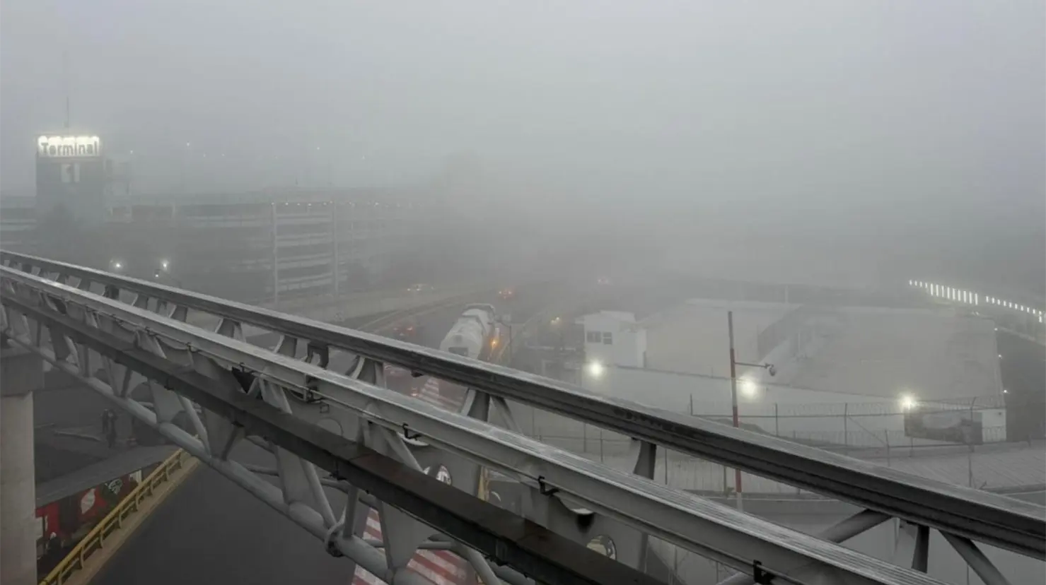 AICM suspende vuelos este 12 de enero por neblina; ¿cómo consultar el estatus de los vuelos en CDMX?