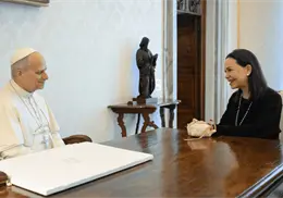 Mar&iacute;a Corina Machado pide a Le&oacute;n XIV interceder por presos pol&iacute;ticos de Venezuela