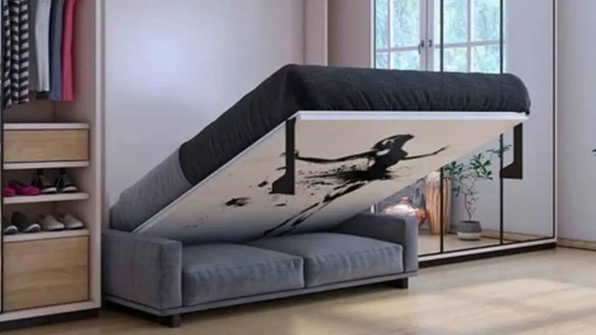 Los muebles multifuncionales son ideales para espacios reducidos.