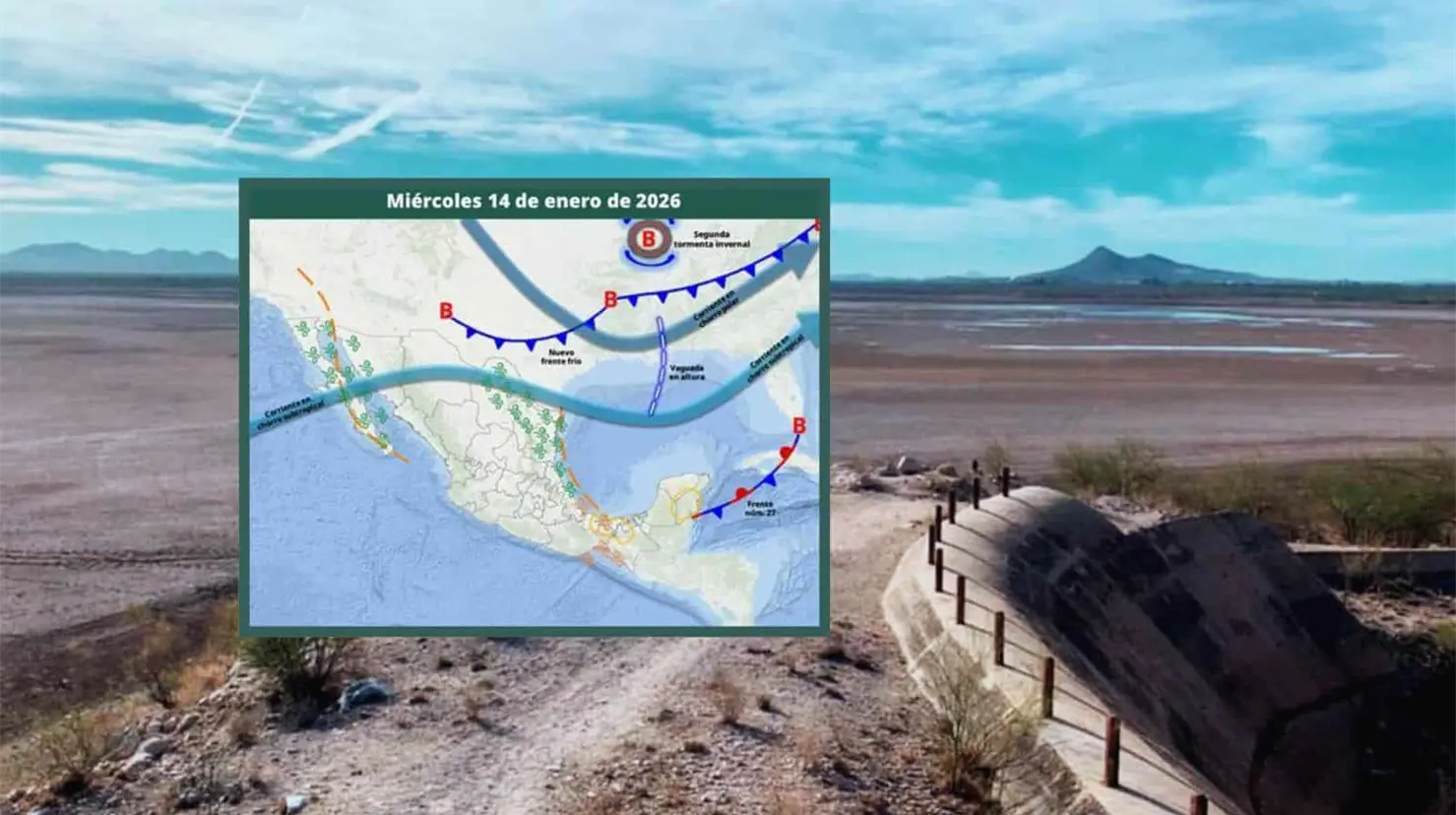 Clima en Hermosillo hoy 14 de enero: Se esperan tardes m&aacute;s c&aacute;lidas; subir&aacute;n las temperaturas m&aacute;ximas