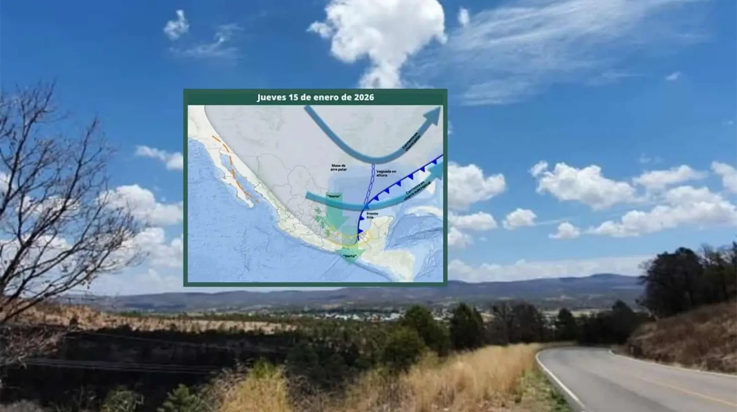 Clima en Hermosillo hoy 15 de enero; se registra temperatura m&aacute;xima de 30&deg;C