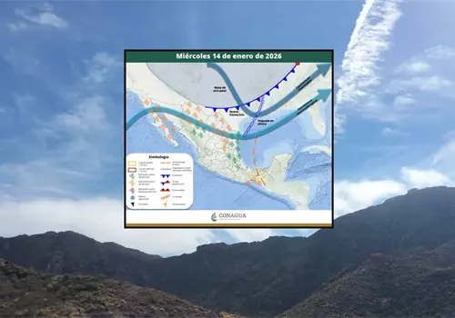 Clima en Sonora hoy, 14 de enero: Suben las temperaturas, pero alertan por nuevo frente fr&iacute;o
