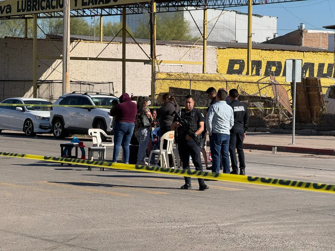 Familiares de Nancy Jazmín retiran bloqueo de calle Jalisco, en Ciudad Obregón