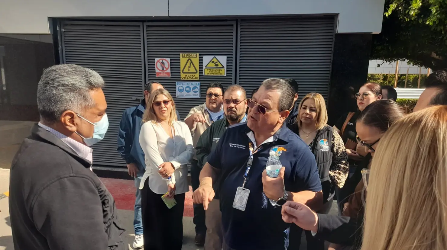 La manifestaci&oacute;n fue de manera pac&iacute;fica.