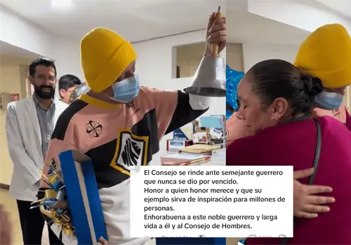 Consejo de Hombres celebra la victoria de Juan: le ganó al cáncer Consejo de Hombres celebra la victoria de Juan: le ganó al cáncer