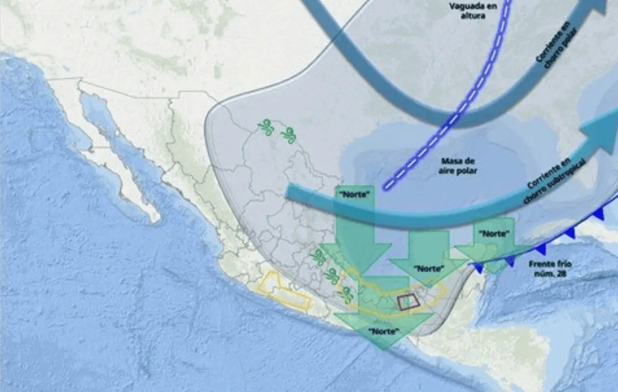 Más de la mitad del país se verá afectado por este fenómeno.