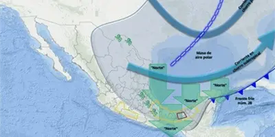Frente frío 28 congelará México este jueves: lluvias, heladas y temperaturas bajas Frente frío 28 congelará México este jueves: lluvias, heladas y temperaturas bajas
