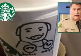 Polic&iacute;a denuncia a barista de Starbucks por dibujarle un cerdo en su vaso de caf&eacute;