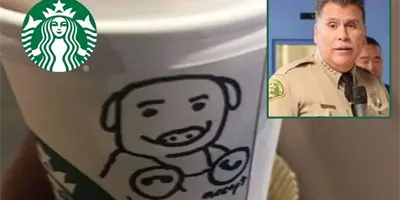 Policía denuncia a barista de Starbucks por dibujarle un cerdo en su vaso de café Policía denuncia a barista de Starbucks por dibujarle un cerdo en su vaso de café