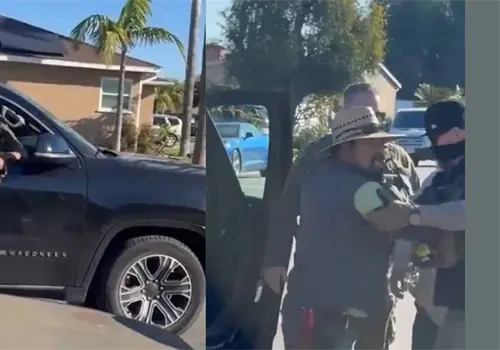 VIDEO | Vecinos impiden que agentes de ICE detengan a dos jardineros mexicanos en California VIDEO | Vecinos impiden que agentes de ICE detengan a dos jardineros mexicanos en California