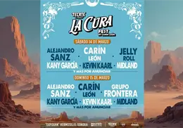 La Cura Fest 2026: Carín León presenta el lineup oficial; estos son los artistas confirmados La Cura Fest 2026: Carín León presenta el lineup oficial; estos son los artistas confirmados
