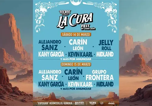 La Cura Fest 2026: Car&iacute;n Le&oacute;n presenta el lineup oficial; estos son los artistas confirmados