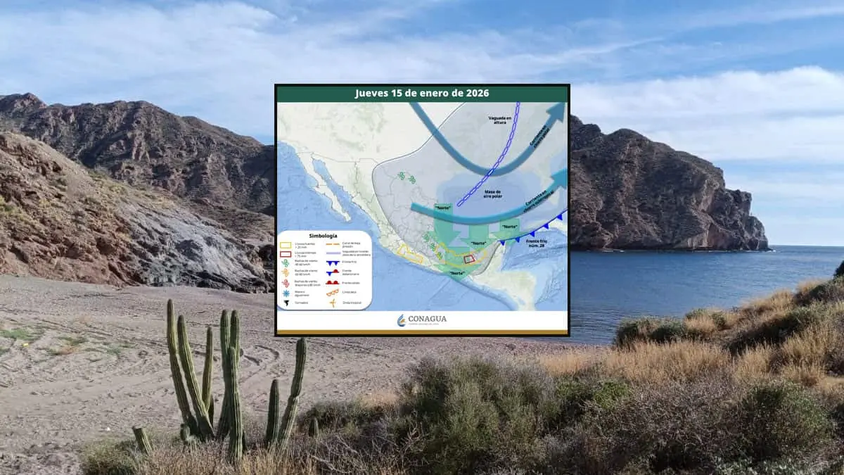 Clima en Sonora hoy, 15 de enero: Pronostican vientos fuertes y ascenso en las temperaturas