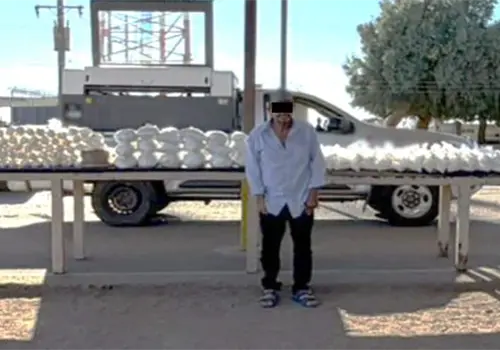 Decomisan veh&iacute;culo cargado de droga en San Luis R&iacute;o Colorado; hay un detenido