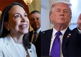 &iquest;Por qu&eacute; Donald Trump recibi&oacute; el premio nobel de la paz? Estas fueron las palabras de Mar&iacute;a Corina Machado