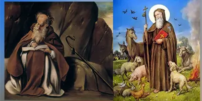 Santoral de hoy, 17 de enero: San Antonio Abad, patrono de los animales