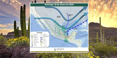 Clima en Sonora hoy 18 de enero: se esperan temperaturas m&aacute;s c&aacute;lidas en gran parte de Sonora