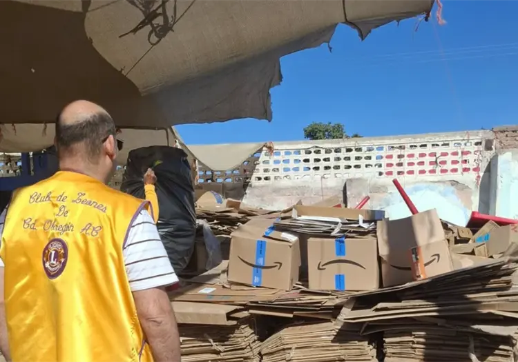 Club de Leones invita a reciclar