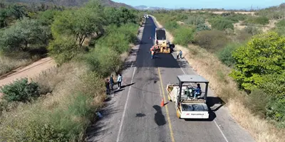Renuevan carretera &Aacute;lamos-Navojoa previo al FAOT