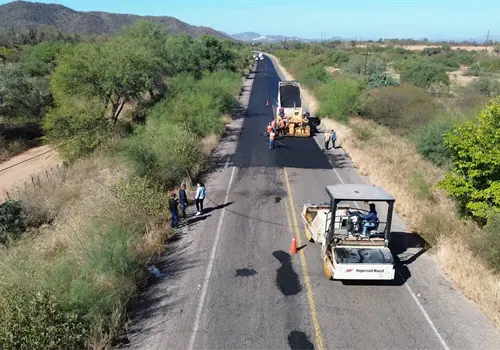 Renuevan carretera &Aacute;lamos-Navojoa previo al FAOT