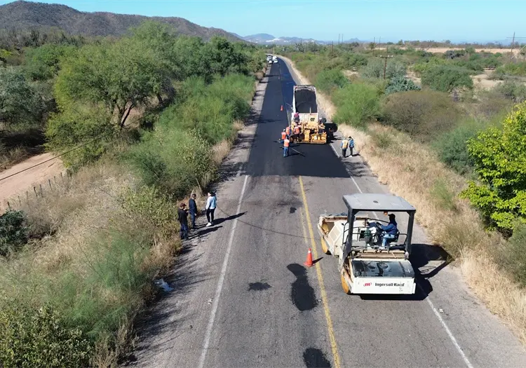 Renuevan carretera &Aacute;lamos-Navojoa previo al FAOT