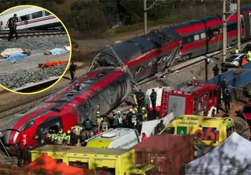 As&iacute; quedaron los trenes tras el choque que dej&oacute; 40 personas sin vida