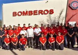 Listos, cadetes para la Academia de Bomberos
