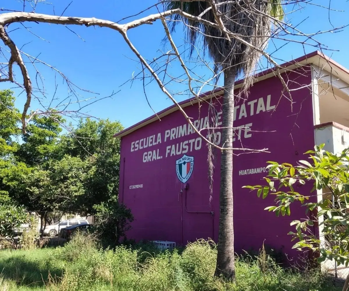 Escuela Fausto Topete de Huatabampo estará lista para el ciclo escolar 2026-2027